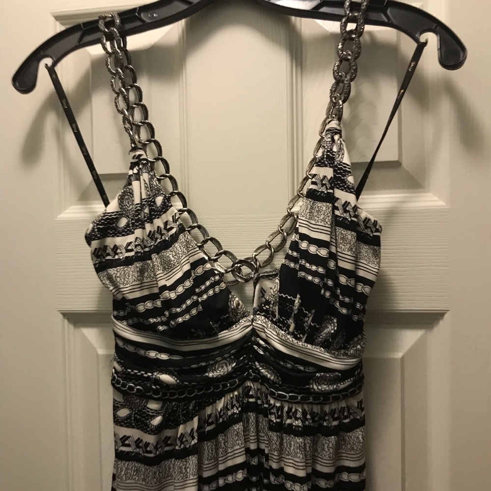 Sky Dress Chain Cross Over back Beautiful.